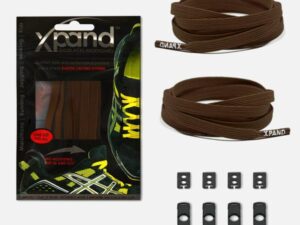 Xpand Shoe Laces - COLOR: Dark Brown