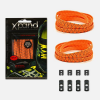 Xpand Shoe Laces - COLOR: NEON ORANGE REFLECTIVE