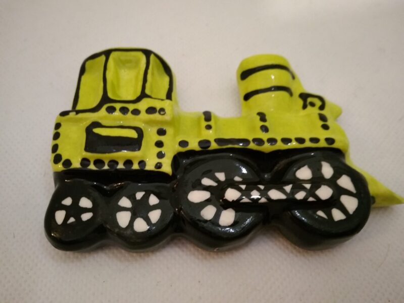Steam Loco Large Mosaic Insert