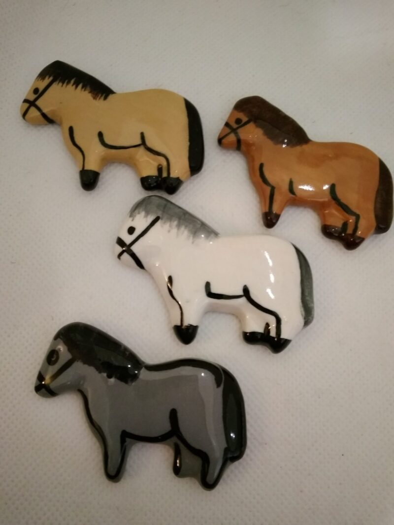 Horse Grey Mosaic Insert