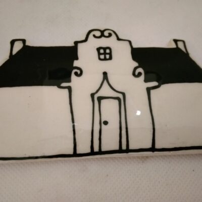 Cape Dutch House Mosaic Insert