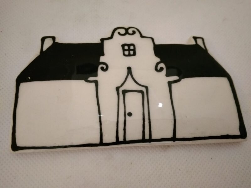 Cape Dutch House Mosaic Insert