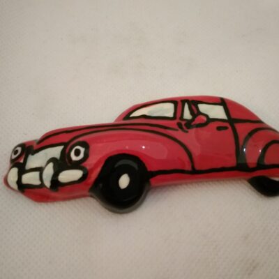 Vintage Car Mosaic Insert
