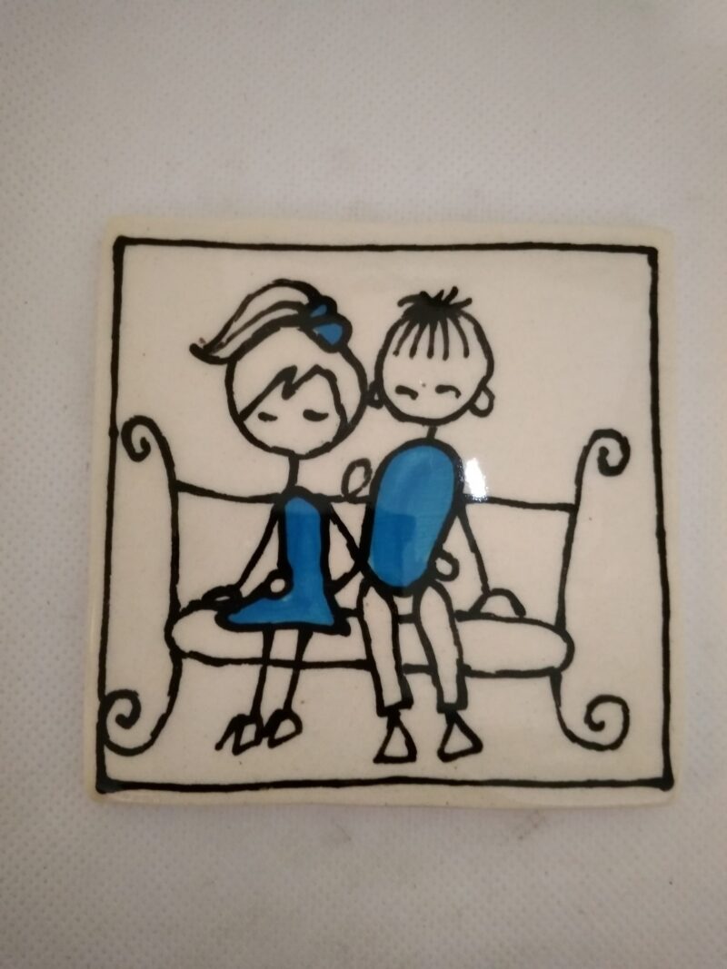 Stick kids bench Mosaic Insert