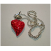 Red Heart with chain
