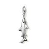 Shark pendant with chain