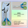 6.75 inch BLUE & GREEN Handle Scissors