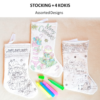 Craft Kit Fabric CHRISTMAS STOCKING
