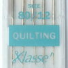 KLASSE S/Machine Needles QUILTING Size 80