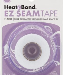 HeatnBond EZ Seam Iron-On Fusible Sheer Batting and Seam Tape