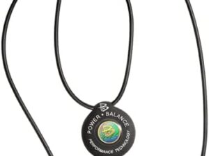 Power Balance Necklace - Black
