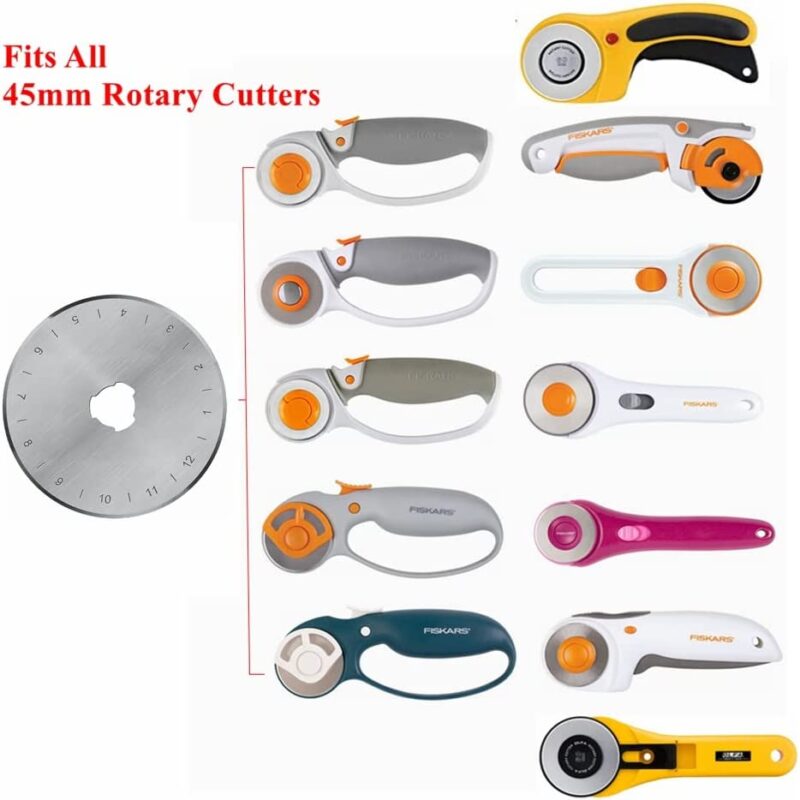 45mm Rotary Cutter Blades - 3 Piece pack - Image 2