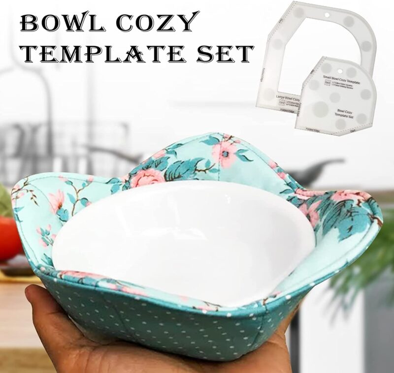 Bowl Cozy Template Cutting Ruler Set, 3Pcs Acrylic - Image 6