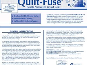 Alternative view of Quilt-Fuse  48 Inches Wide - 2" grid 2 yard