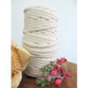 7mm Cotton Braid Natural +-50m