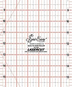 SEW EASY Quilt-n-Sew ruler 24 x 6.5"