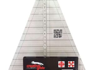 Alternative view of Creative Grids 45 Degree Kaleidoscope & Dresden Plate Quilt Ruler
