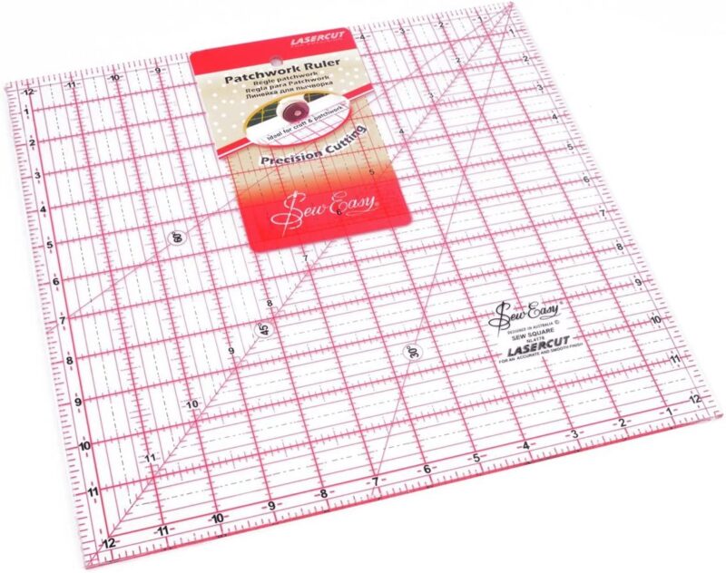 SEW EASY Square ruler 12.5" x 12.5"