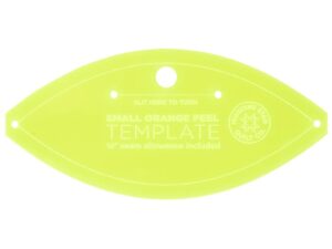 Missouri Star Small Orange Peel Template for 5" Charm Packs