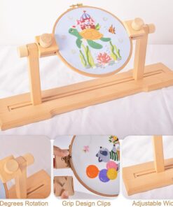 Alternative view of Adjustable Embroidery Hoop Stand - 60cm