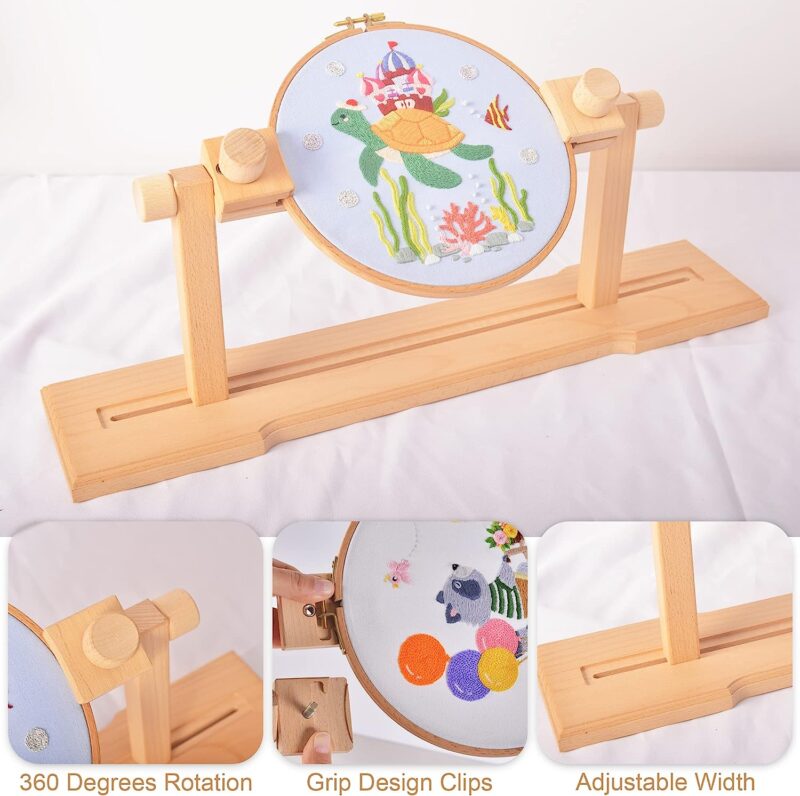 Adjustable Embroidery Hoop Stand - 60cm - Image 2
