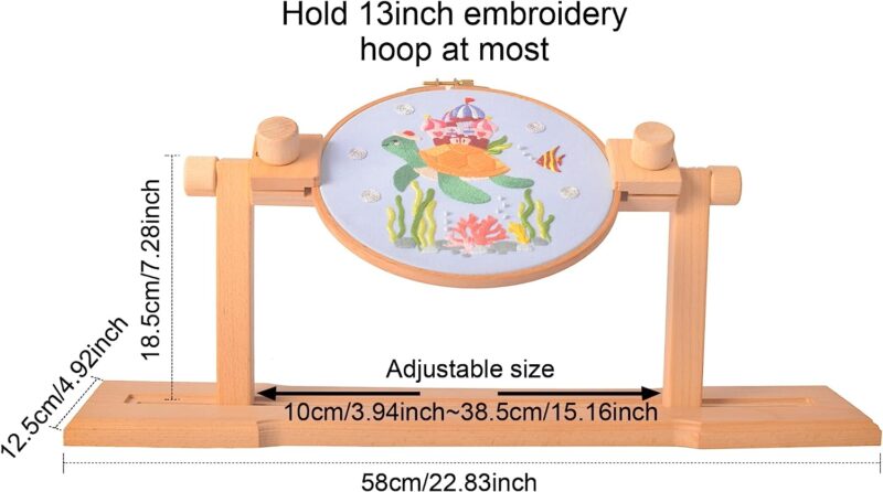 Adjustable Embroidery Hoop Stand - 60cm - Image 3