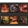 Dragons - Small Dragon Multi Digitally Printed Panel