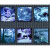 Dragons - Small Dragon Blue Panel