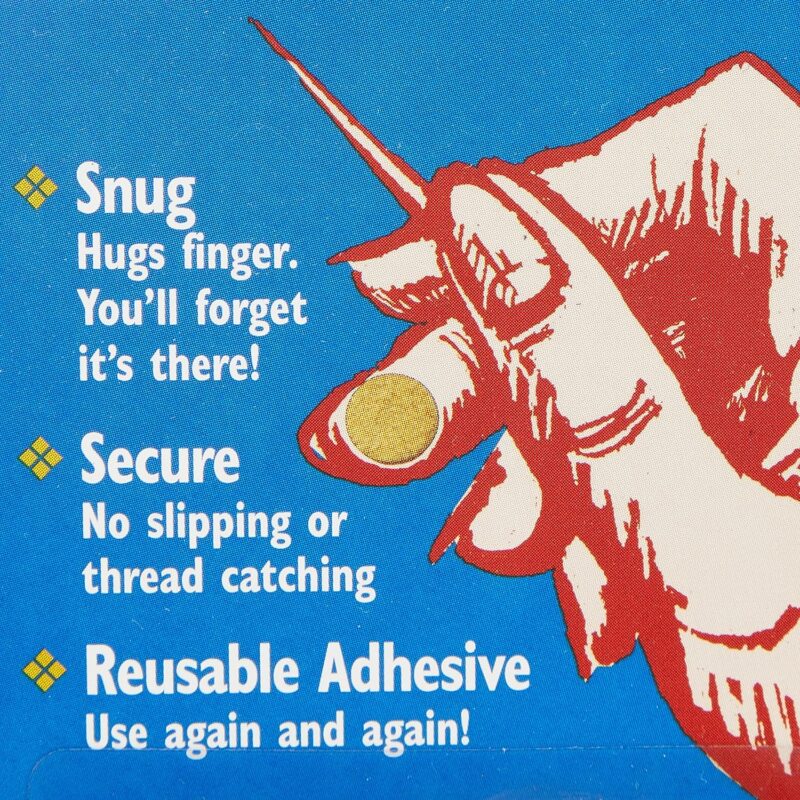 Thimblepad Leather Adhesive Thimble - Image 3