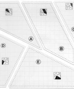 Crazier Eights Quilting Ruler Template