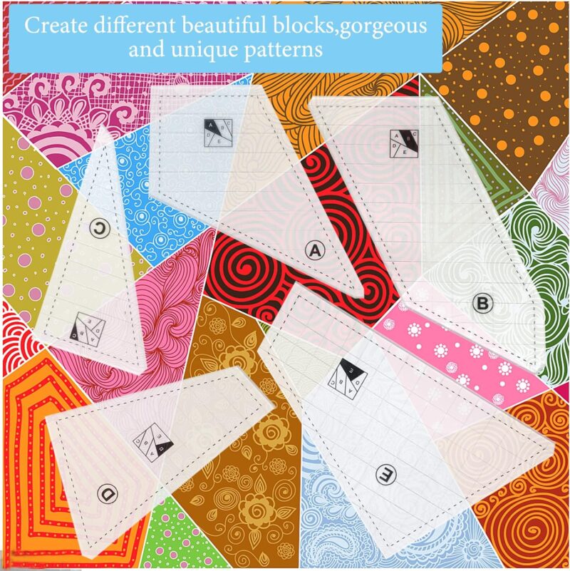 Crazier Eights Quilting Ruler Template - Image 5