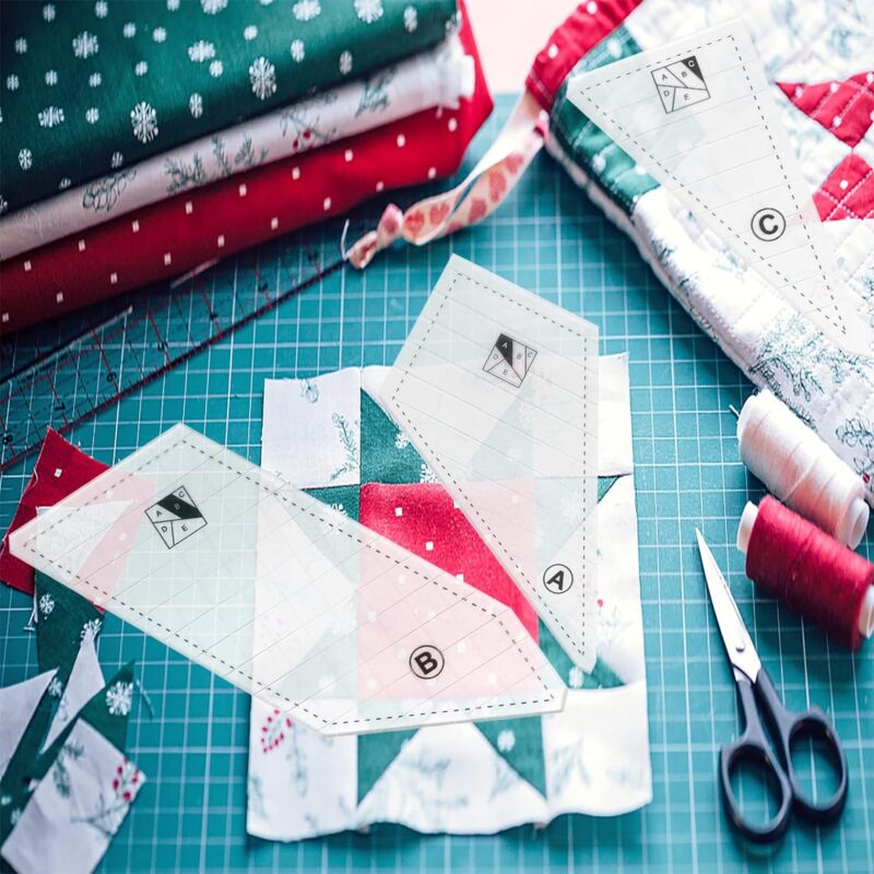 Crazier Eights Quilting Ruler Template - Image 3