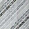 Arrow Lines Grey/Black 240cm Cotton