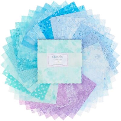 Wilmington Essentials - Opal Sky 5 Karat Gems - 5" charm pack