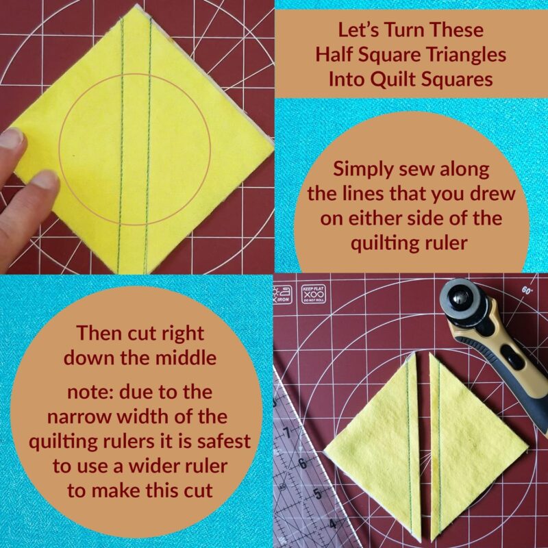 Madam Sew Exclusive - Quarter-Inch Patchwork Sewing Ruler Set - Image 5
