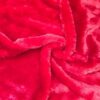 10mm Bright Red Synthetic Fur
