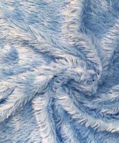 12mm Pale Blue Synthetic Fur