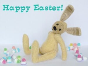 Basil Bunny Printed Pattern 34cm