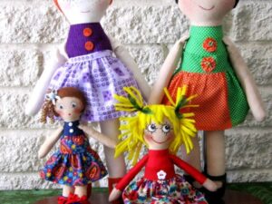 Betty 40cm Printed Pattern