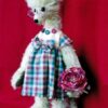 Katy Mouse 45cm Printed Pattern