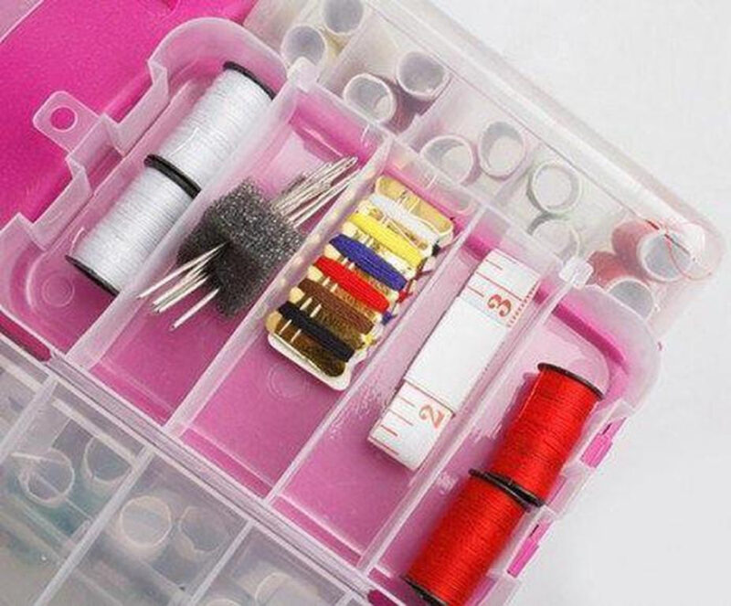 Organizer Sewing Kit Set 210 Pieces - Image 4