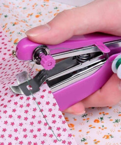 Mini Handheld Sewing Machine - Red