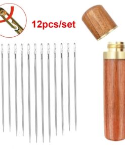 12 pce Blind Needle Stainless steel in case