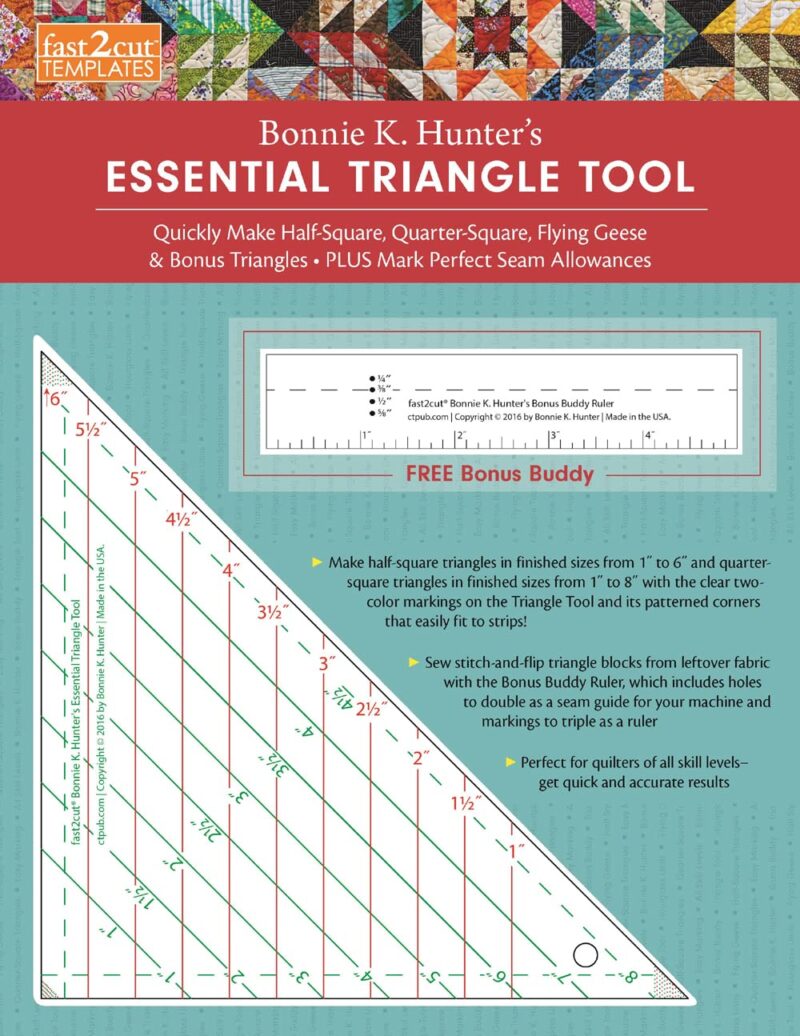 fast2cut Bonnie K. Hunter's Essential Triangle Tool