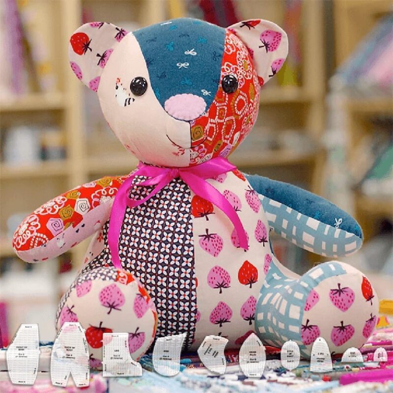 10pcs/Set Memory Bear - M (12" - 30.5cm) Template Ruler Set