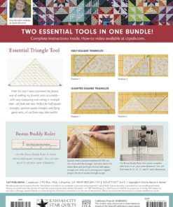 Alternative view of fast2cut Bonnie K. Hunter's Essential Triangle Tool