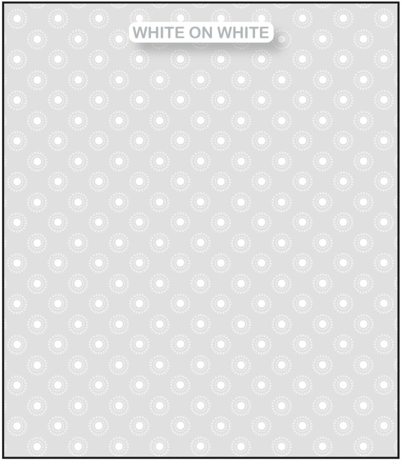 White on White Fabric 62502