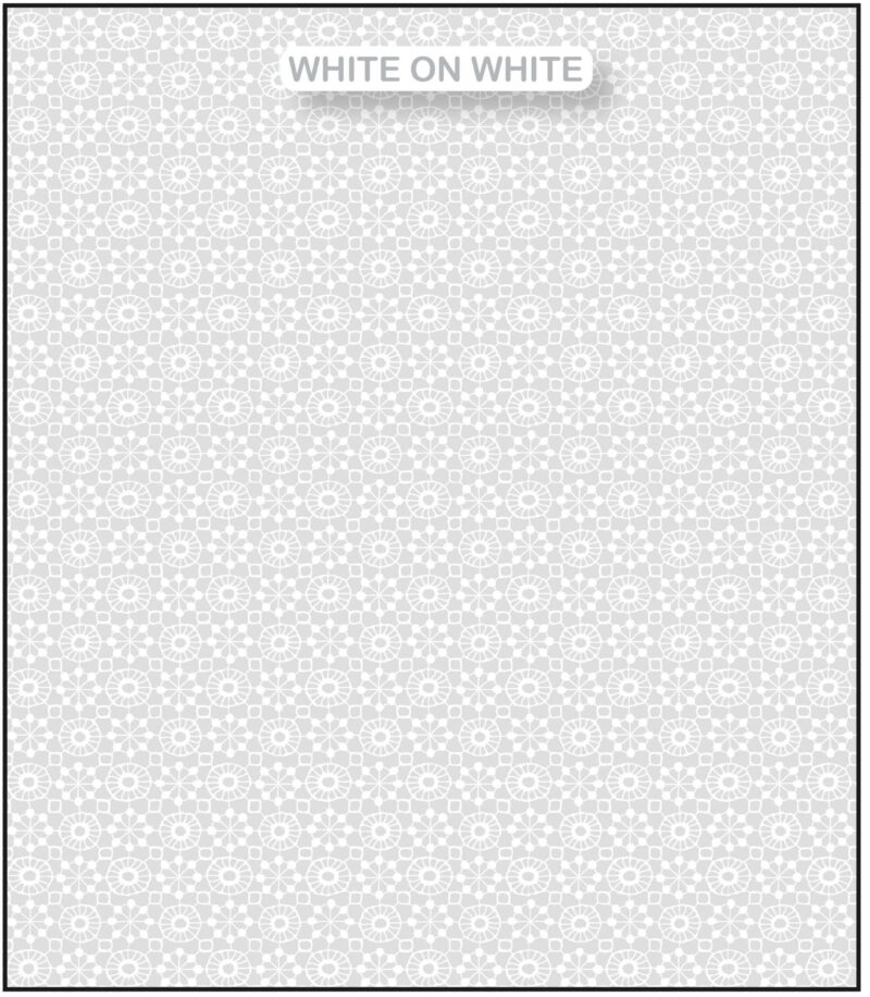White on White Fabric 62602