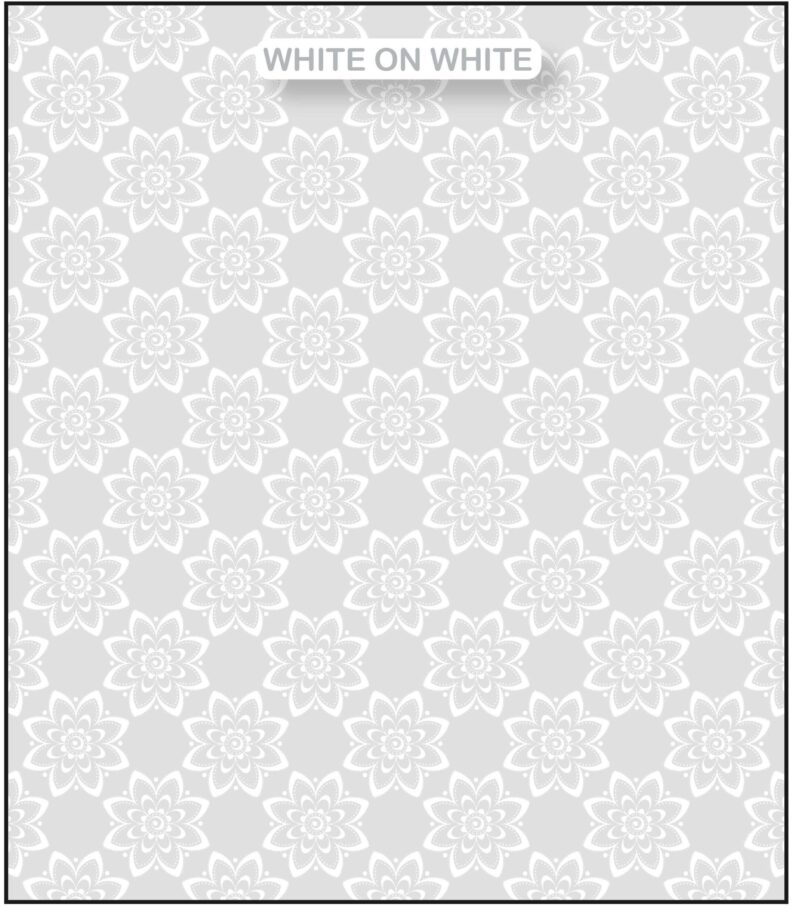 White on White Fabric 62902