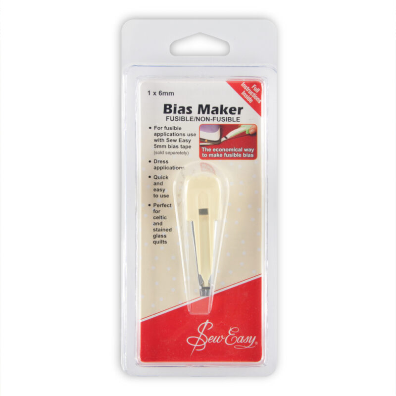 Sew Easy 6mm Fusible BIAS BINDER Tape Maker